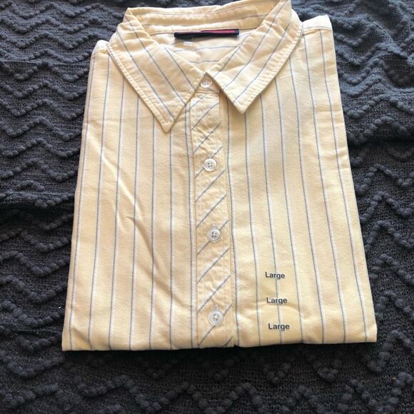 Yellow Crable long sleeve button up - Picture 3 of 10